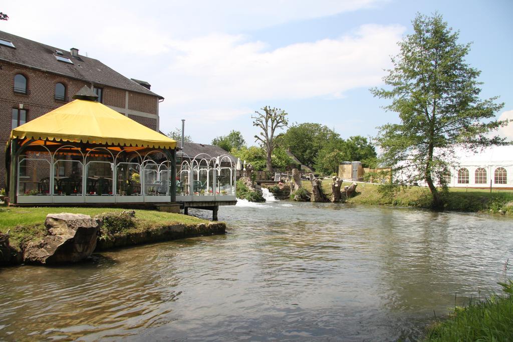 Logis - Hotel & Restaurant Moulin Des Forges Saint-Omer-en-Chaussée Exterior photo
